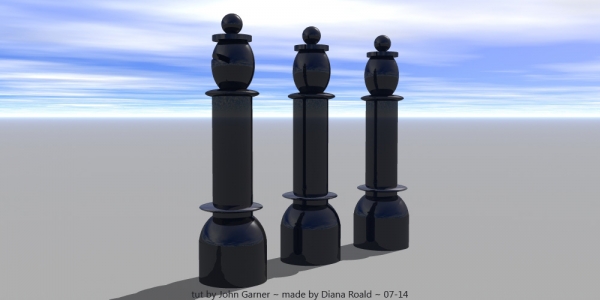 John Garner tut Bishop made by Diana 07-14