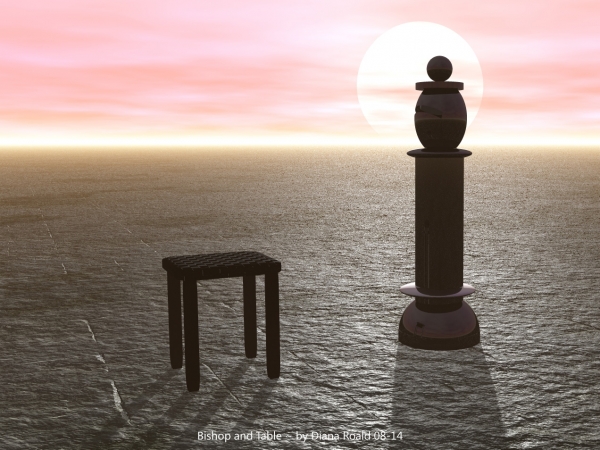 Table and bishop by diana 08-14