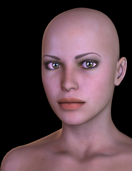 DeviantArt IamUman Tut RealisticLights without hair by DianaRoald 12.06.14