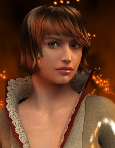 DAZ - Fiery Genesis Tut - Render by Diana Roald