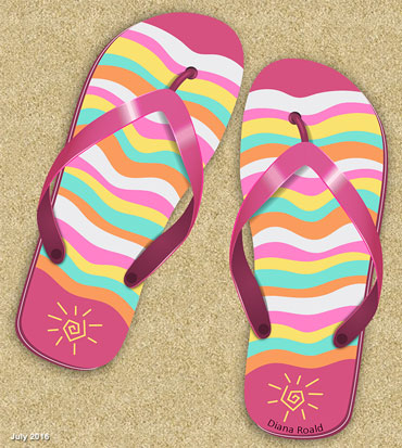 Flip Flops by Diana Roald 07-16