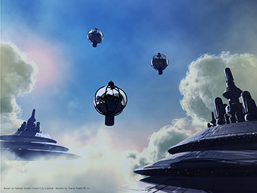 Bryce Master Series: Cloud City