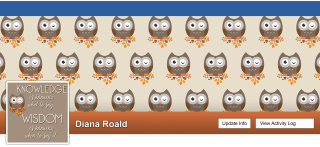 Autumn Owl Pattern by Diana Roald 09-16